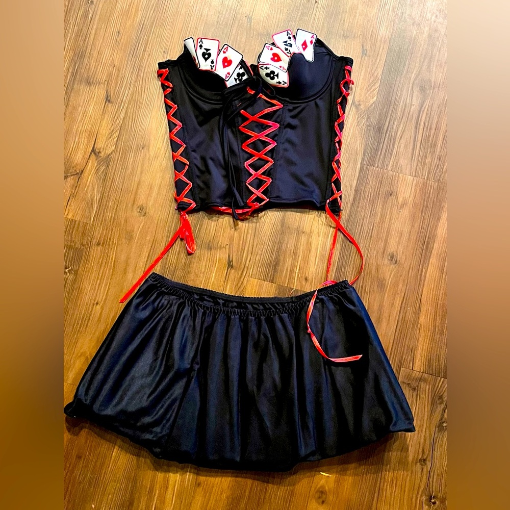 Sexy Aces High Halloween Costume Size Large